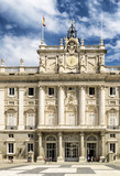 Fototapeta Paryż - The entrance to the Royal Palace of Madrid