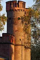 Sticker - Friedrichsburg gate on a summer evening. Kaliningrad, Russia