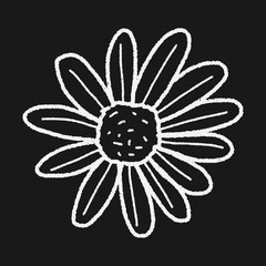 Sticker - flower doodle