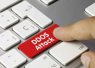 Canvas Print - ddos attack