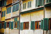 Old Windows In Ponte Vecchio