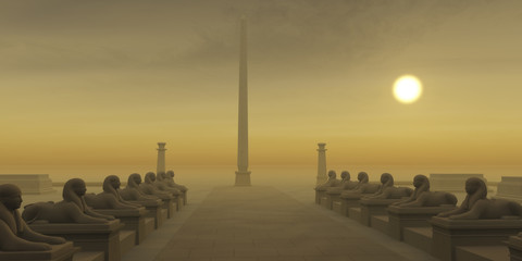 Wall Mural - egyptian obelisk