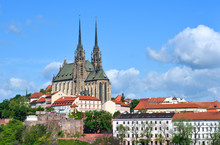 Cathedral Of Saints Peter And Paul In Brno In The Czech Republic