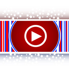 Poster - multimedia play icon button, design element vector