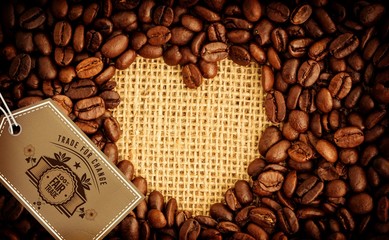 Poster - Composite image of fair trade graphic