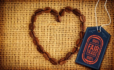 Poster - Composite image of fair trade graphic