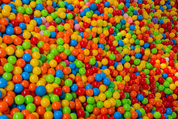 lots of colored balls