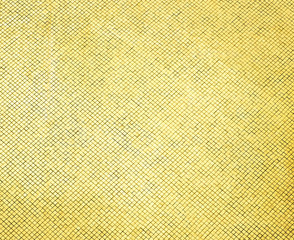 Poster - Glossy Gold mosaic tile wall, texture background