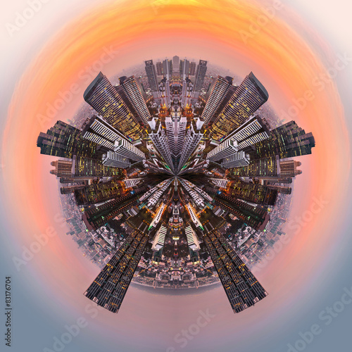 Fototapeta dla dzieci world bangkok city view cycle