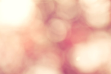 Wall Mural - Abstract blur sweet color bokeh lighting as background