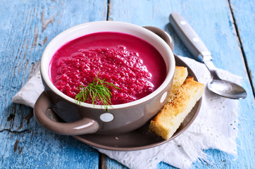 Wall Mural - The beet soup