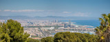 Fototapeta Do pokoju - Panorama de Barcelone depuis le Castell de Montjuic