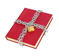 Sticker - Book and chain