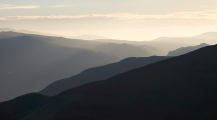 Wall Mural - lake district sunrise