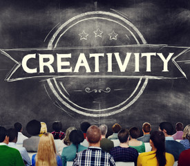 Poster - Creativity Ideas Innovation Creative Futuristic Concept