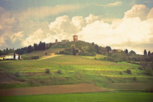 Vintage Tuscan Landscape