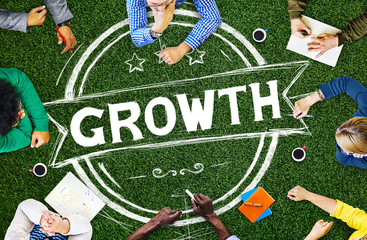 Sticker - Business Growth Planning Strategy Development Concept
