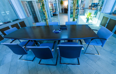 Empty meeting room in a modern office