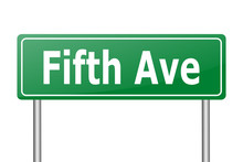 5th Avenue Signpost