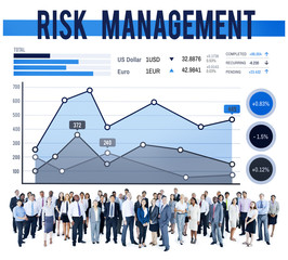 Wall Mural - Risk Management Insurance Protection Safety Concept