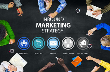 Canvas Print -  Inbound Marketing Strategy Advertisement Commercial Branding Co