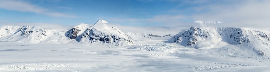 Fototapeta arctic spring in south spitsbergen