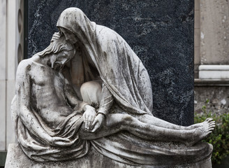 Old Cemetery statue