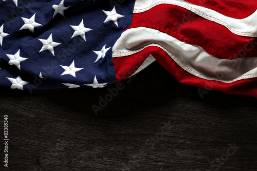 Fotografía American flag for Memorial Day or 4th of July