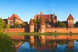 Malbork castle, Teutonic Knights' fortress, Poland.