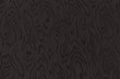 Dark brown silk damask fabric with moire pattern