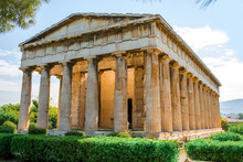 Hephaistos Temple In Agora Near Acropolis