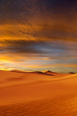 sunset desert