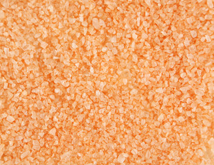 Orange sea salt background