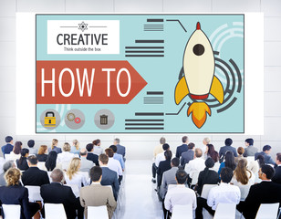 Wall Mural - Creative Innovation Development Growth Success Plan Concept