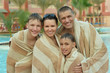 © aletia2011 - Happy family covered with towels