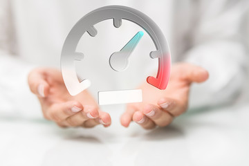 Aufkleber - speedometer