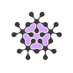 Wall Mural - abstract flower - design element (variation 2)