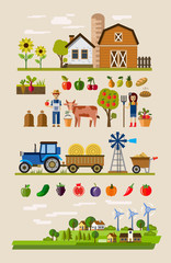 Wall Mural - Agriculture and Farming