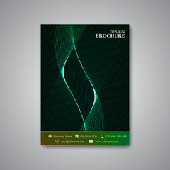 Poster - Modern abstract template layout  brochure, magazine, flyer