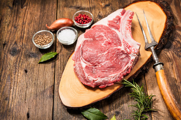 Wall Mural - Rib eye steak