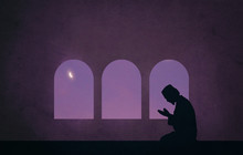 Muslim In The Night Of Ramadan