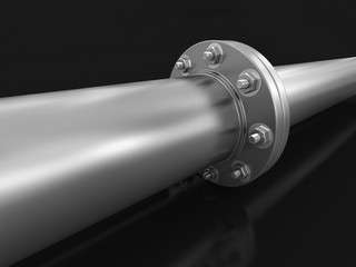 Poster - Pipe fitting (clipping path included)
