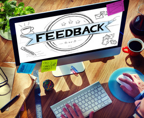 Sticker - Feedback Evaluation Reflection Response Result Concept