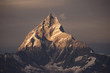 Leinwandbild Motiv instagram filter Himalaya mountains nepal