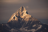 Fototapeta Góry - instagram filter Himalaya mountains nepal