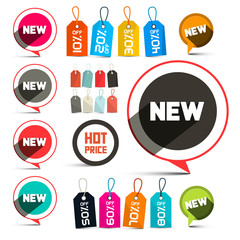 Sticker - Business Vector Labels - Stickers