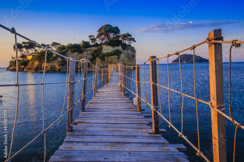 Nowoczesny obraz na płótnie Agios Sostis - Zakynthos, Greece