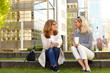 © sepy - Businesswomen have a break