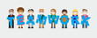 © sk_com - Teamwork Mitarbeiter halten Buchstaben