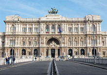 Rome -  The Facade Of Palace Of Justice - Palazzo Di Giustizia.